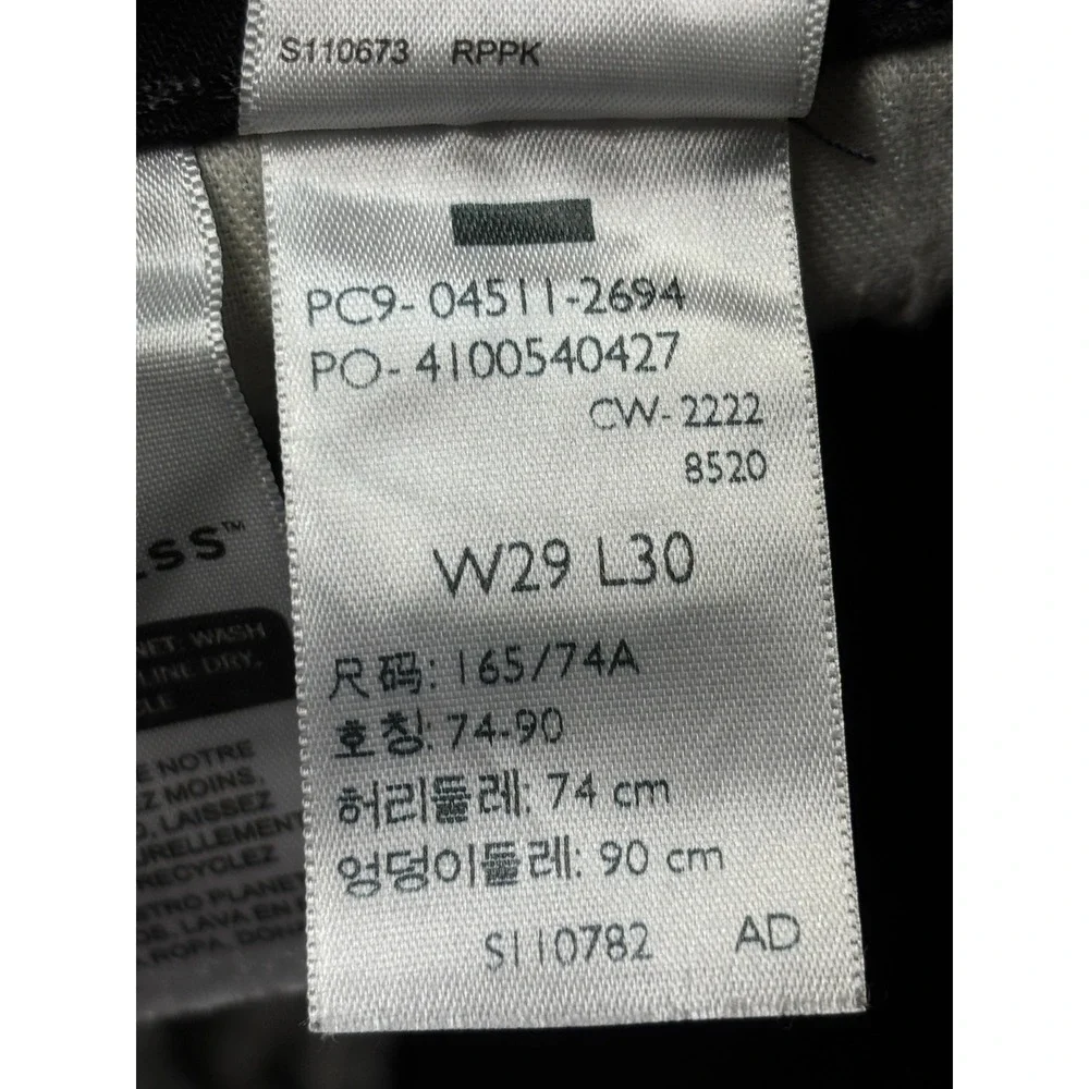 Levi's 511 Mens‎ Black Slim Fit Jeans W28 L29